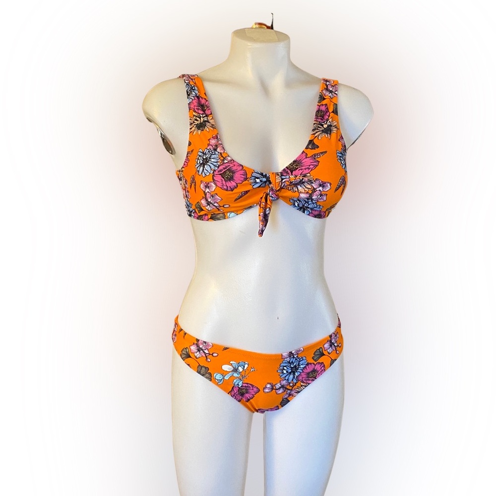 Women’s two piece knotted top bikini - Picture 1 of 6